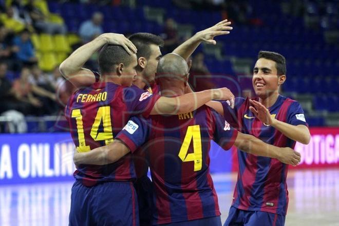 FC BARCELONA - SANTIAGO FUTSAL