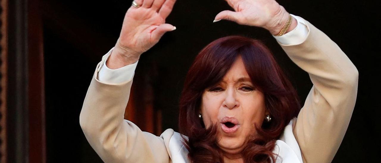 La vicepresidenta argentina, Cristina Fernández de Kirchner.