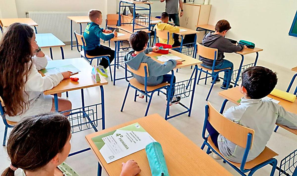 Una clase de Primaria en un colegio de Andalucía.