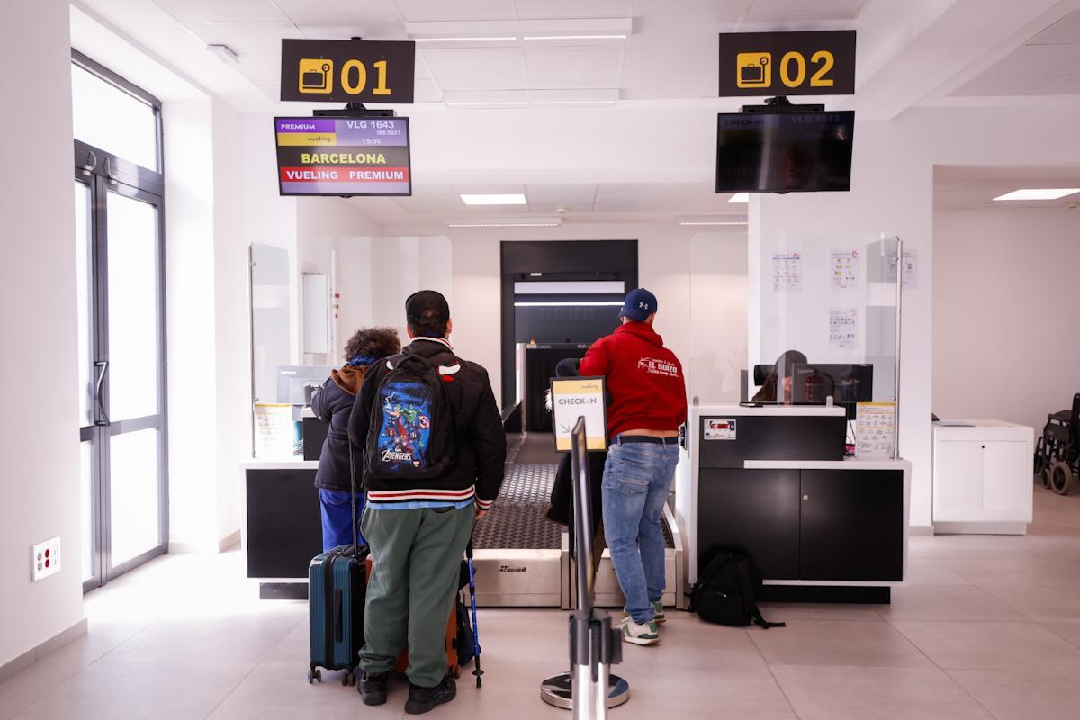 El aeropuerto de Córdoba, desde dentro