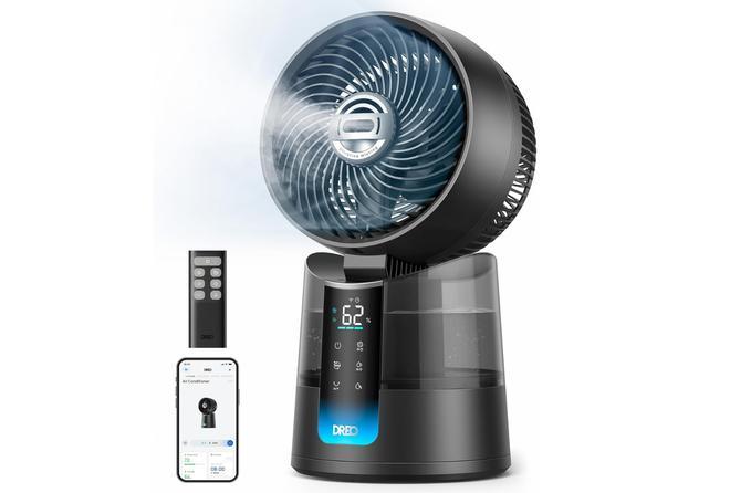 Dreo lanza una nueva serie de ventiladores con nebulización para interiores