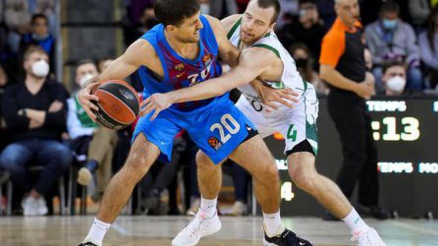 El Barça es manté líder de l’Eurolliga en derrotar el Zalgiris (96-73)