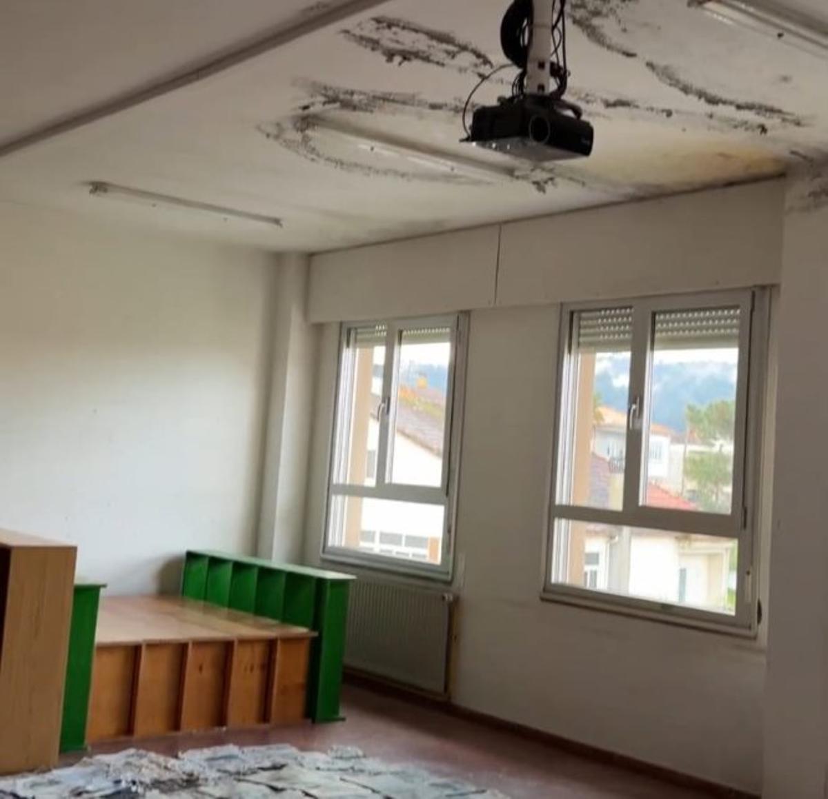 Techos desconchados por la  humedad. | FdV