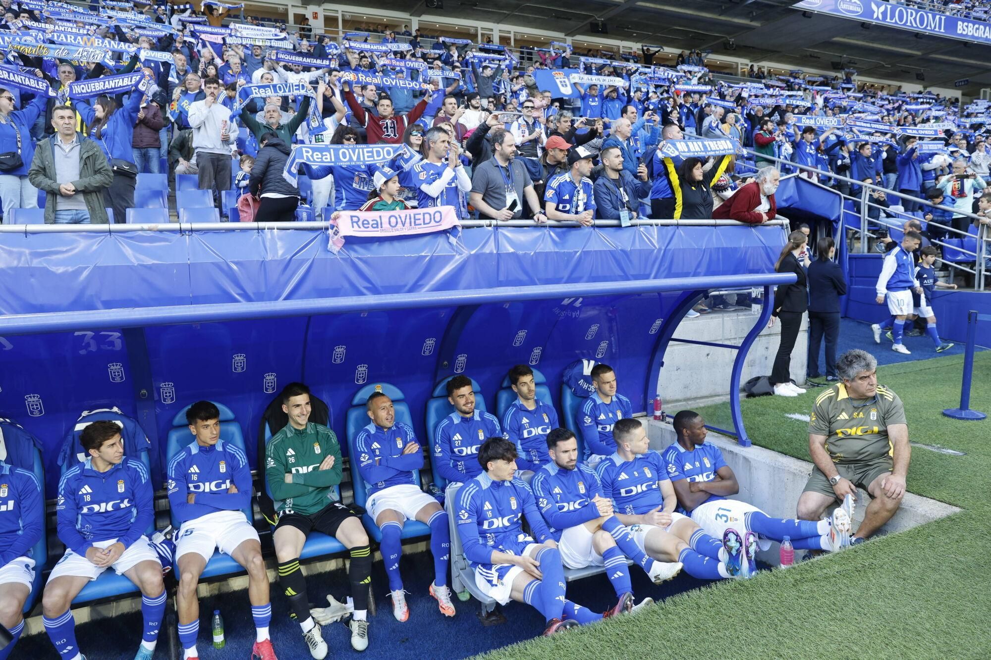 Así fue el partido entre el Oviedo y el Levante