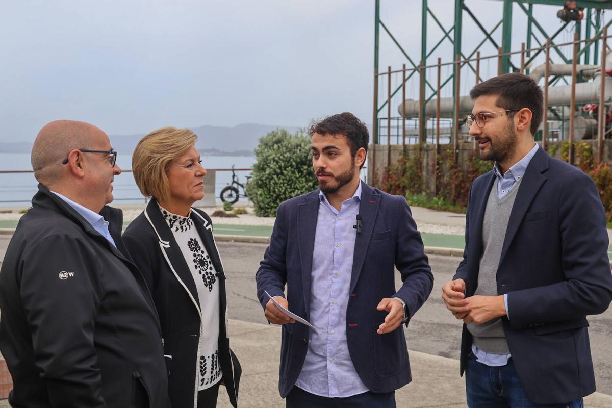 Concejales del PP de Vilagarcía.