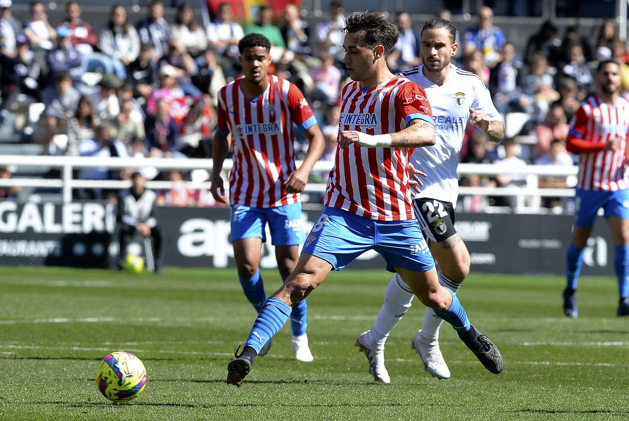 EN IMÁGENES: Así fue el encuentro entre el Burgos y el Sporting