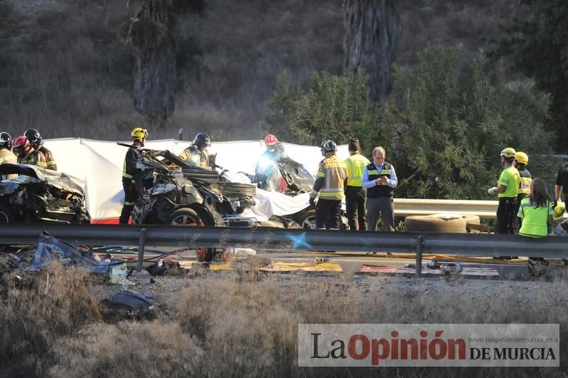 Grave accidente en Sangonera la Seca