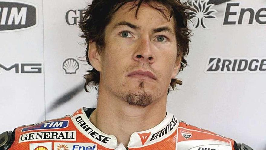 Nicky Hayden, en una imagen fechada el 12 de agosto de 2011. // Filip Singer