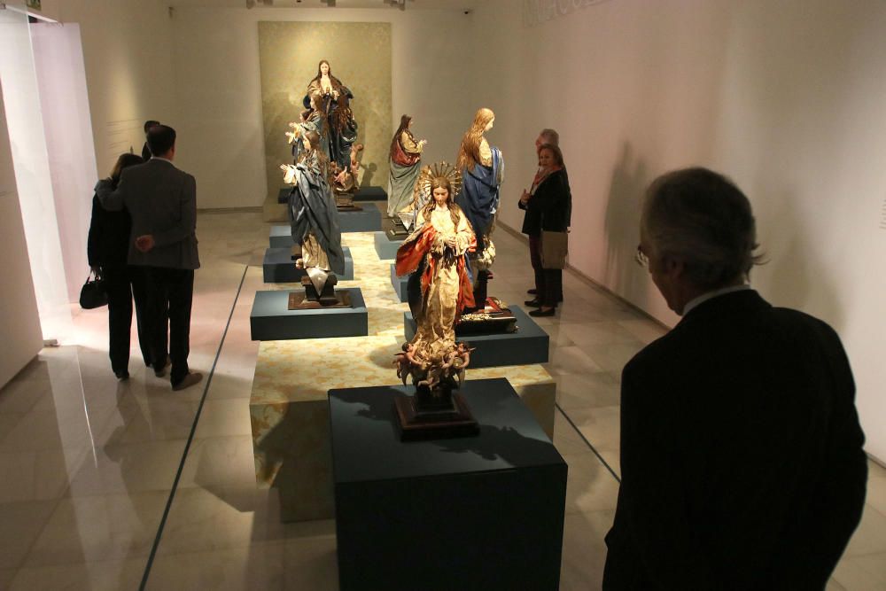 Inauguración de la exposición 'Pedro de Mena. Granatensis Malacae'