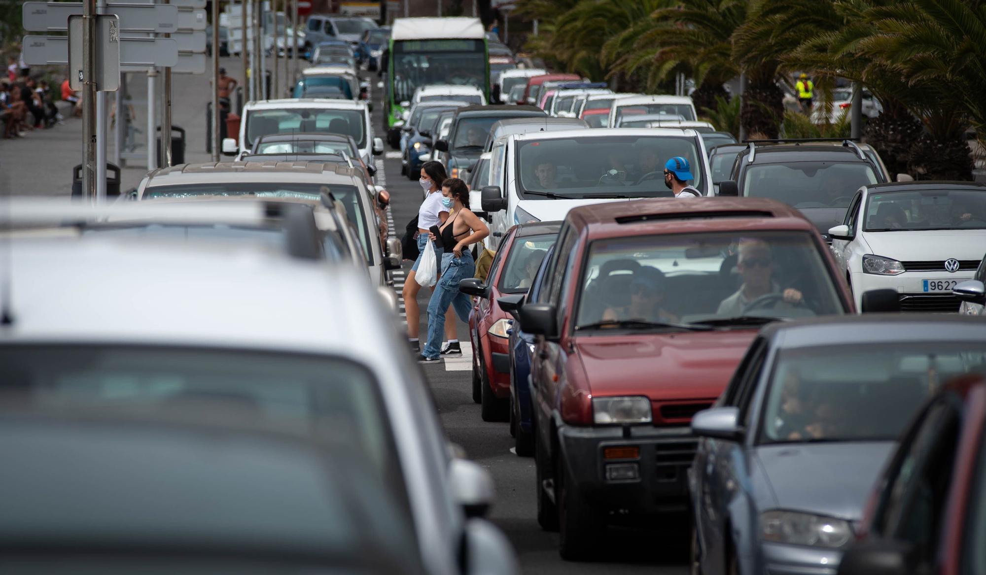 Situación de las playas de Las Teresitas y de Almáciga