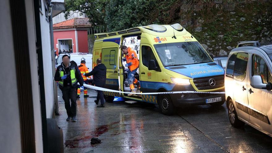 Mata presuntamente a su cuñado con un arma blanca en plena calle tras una discusión en Pontevedra