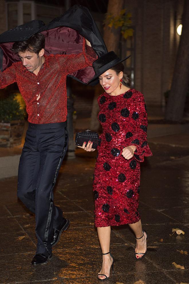 Paula Ordovás con vestido de Dolce&amp;Gabbana