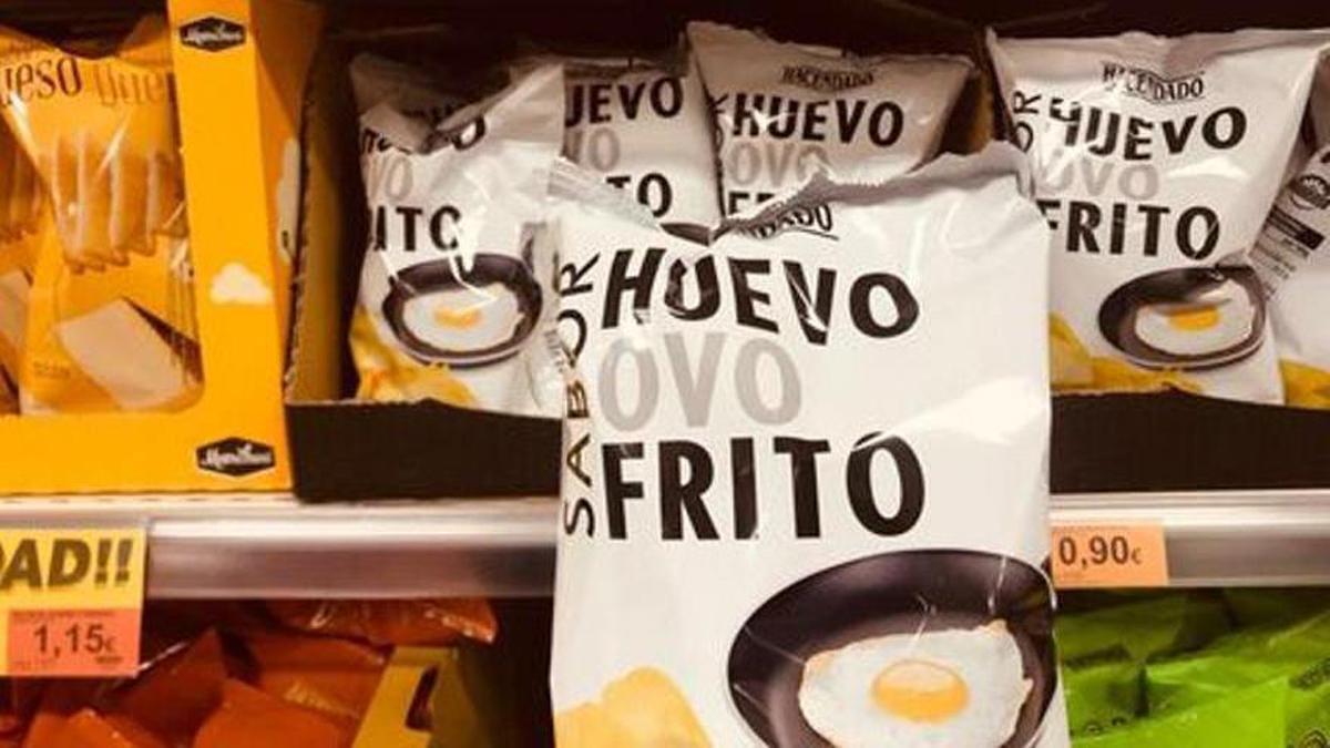 Así son las patatas de huevo frito que triufan en Mercadona