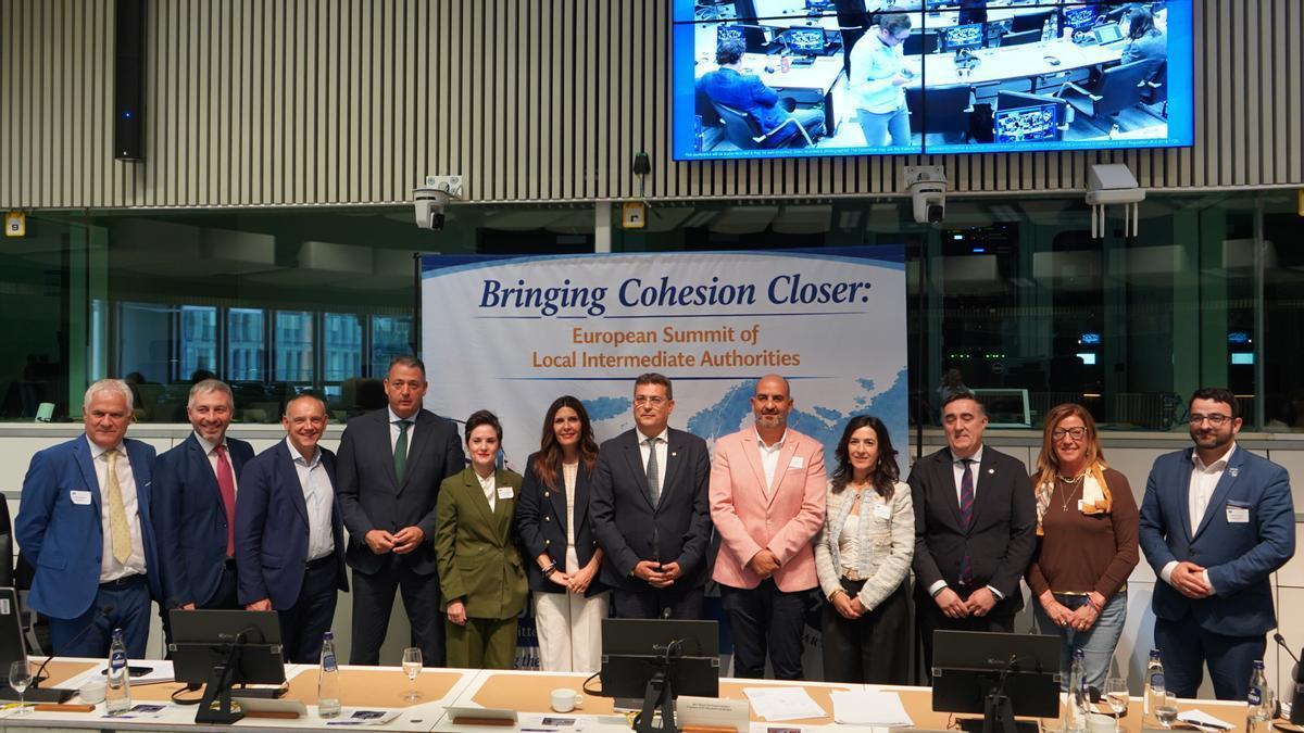 Pallarés, presente en la Cumbre Europea de Autoridades Locales Intermedias.