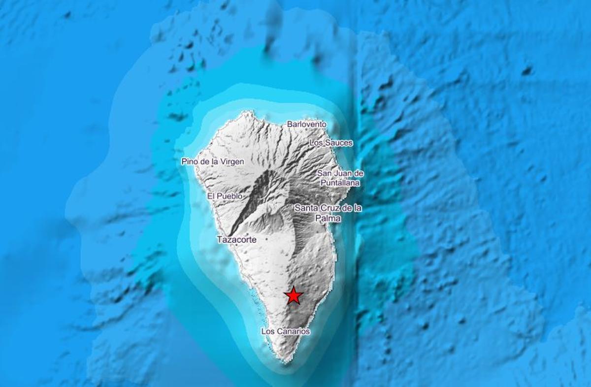Terremoto 4,8 grados -intensidad 5- en Mazo en la noche del martes.