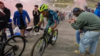 Daniel Felipe Martínez "motivado e ilusionado" ante la tercera semana del Giro