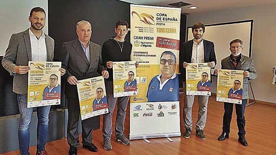 Presentación de la primera Copa de España de pista del 2019.