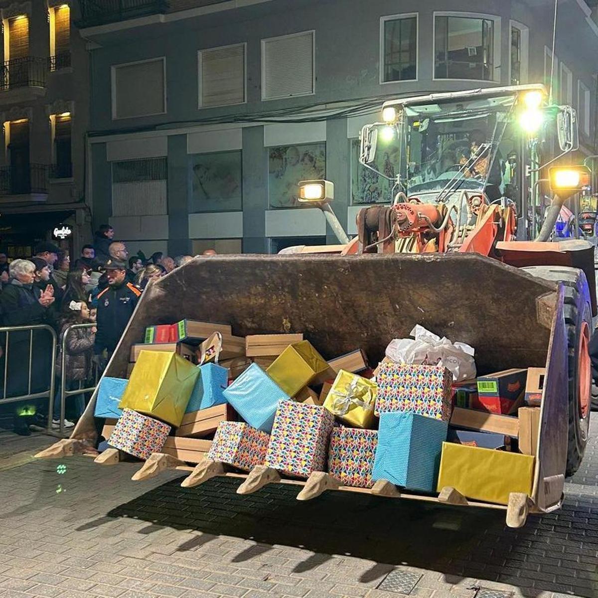 Imagen de la cabalgata del año pasado en Algemesí, marcada por la dana.