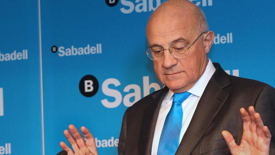 Josep Oliu, presidente del Banco Sabadell.