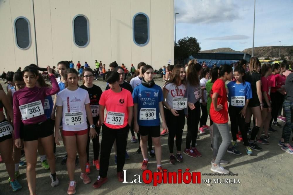 Final  regional de campo a través, juvenil