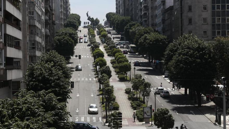 Vista general de Gran Vía. // A. Irago