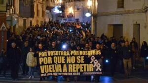 Manifestación por el triple asesinato que perpetró ‘Igor El Ruso’ en Andorra en diciembre de 2017