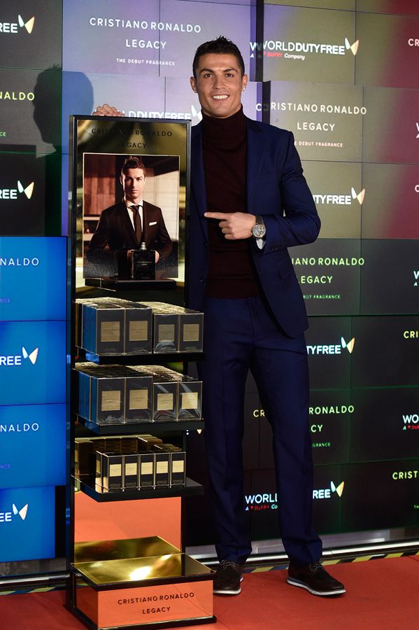 Cristiano Ronaldo presenta su primera fragancia