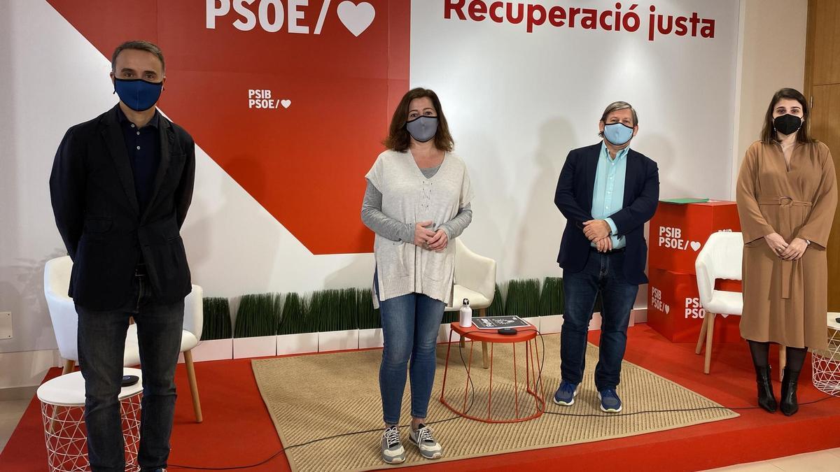 Armengol ha asistido a la presentación del proceso de reflexión Horizontes de Futuro para Baleares del PSIB-PSOE.