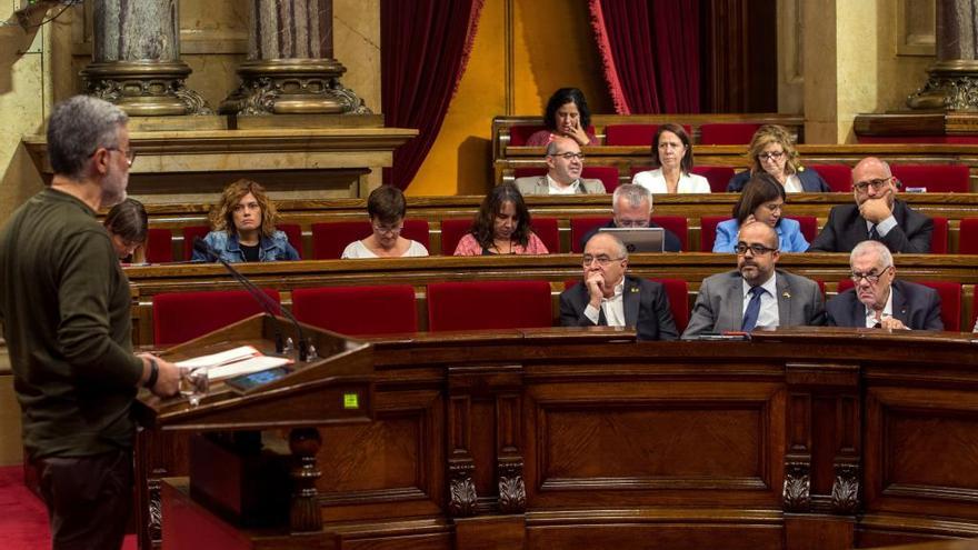 La CUP vol instar el Govern a «reafirmar la validesa» de les lleis del referèndum i de transitorietat