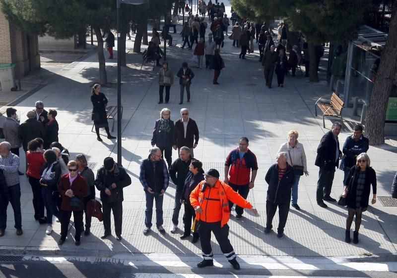 Día de Todos los Santos en el Cementerio de Zaragoza