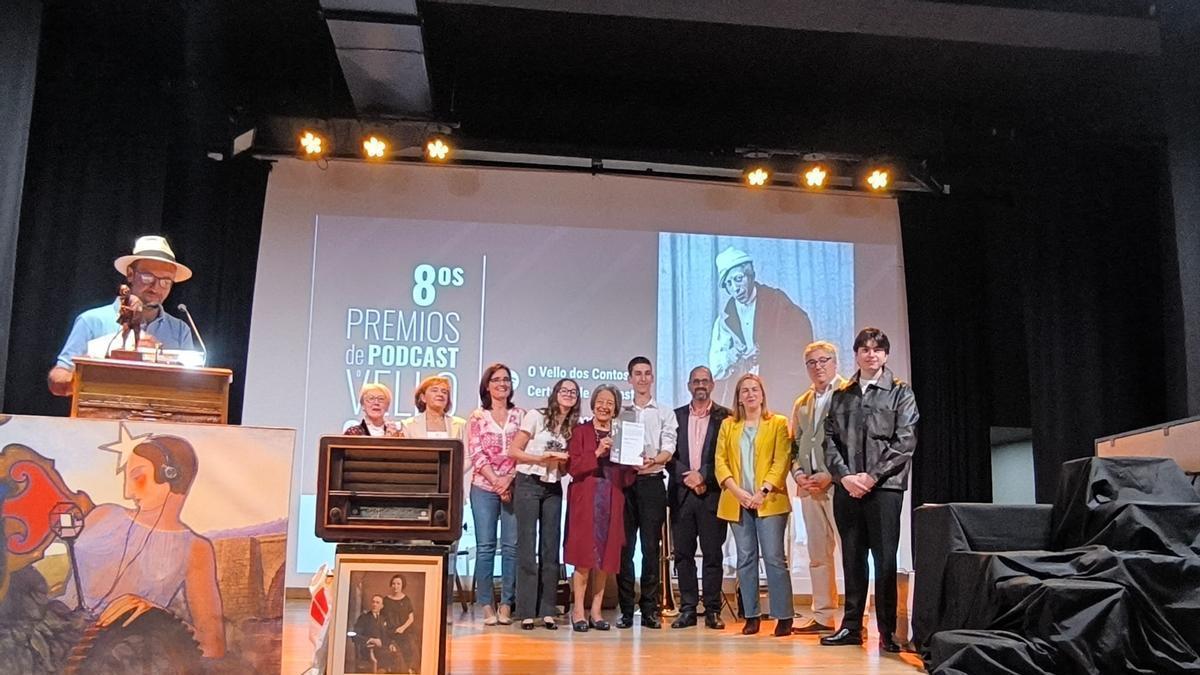A gala de entrega de premios celebrouse este luns no IES Rosalía de Castro.
