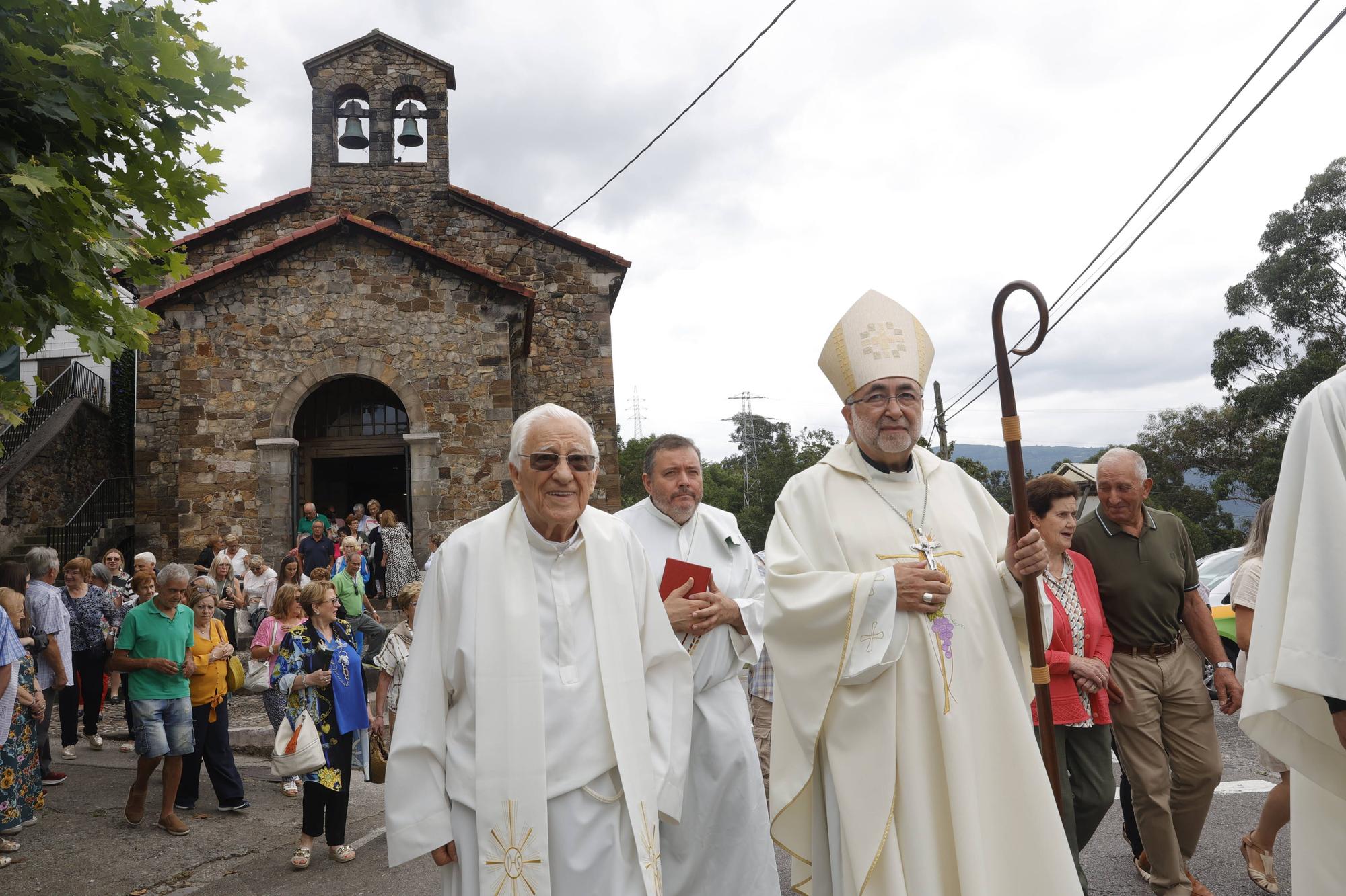 El Padre Ángel, profeta en su tierra en el 100º aniversario de la iglesia de La Rebollada