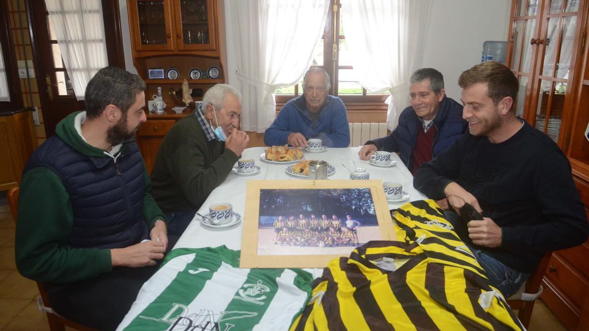 La casa de Francisco Trigo siempre está abierta para los jugadores del equipo.