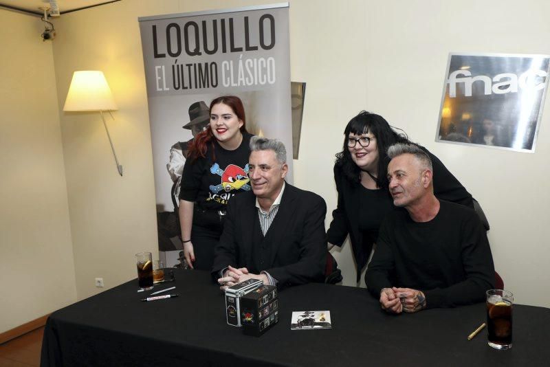 Firma de disco de Loquillo y Laurent Castagnet en Fnac