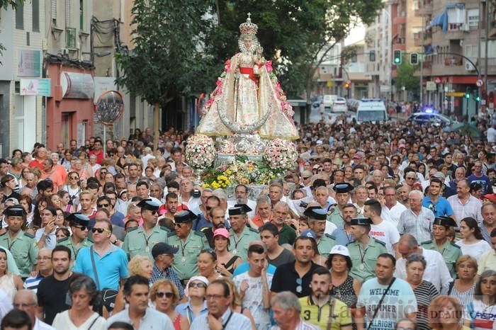 Bajada de la Virgen de la Fuensanta desde su Santuario en Algezares (II)