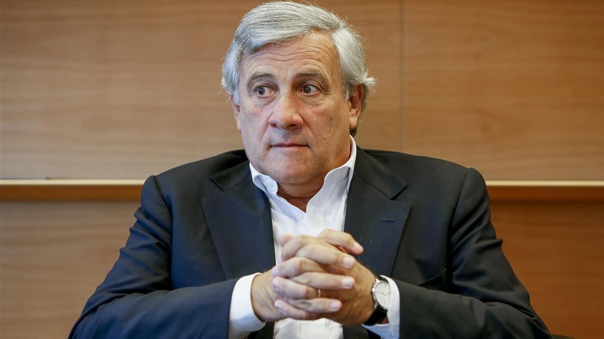Antonio Tajani, presidente del Parlamento Europeo.