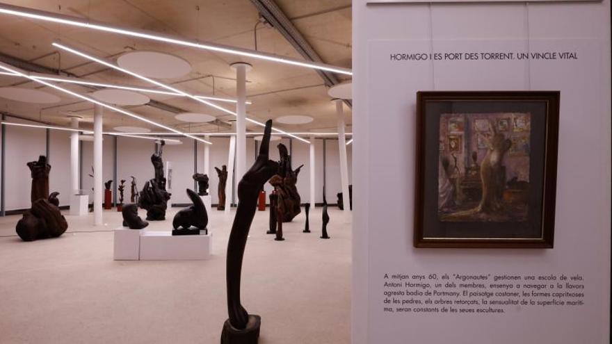 La exposición ‘Antonio Hormigo. La veritat de la fusta’. 