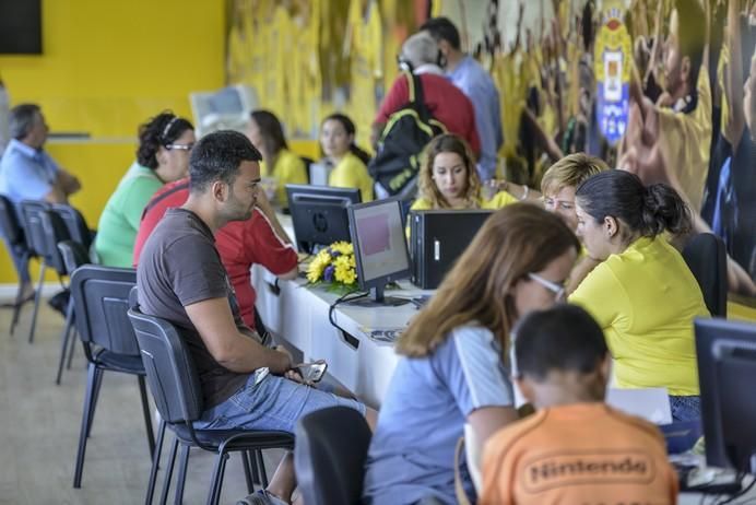 lAS PALMAS DE GRAN CANARIA A 12/06/2017. Inicio de la Campaña 2017-18 de Abonados de la UD Las Palmas. FOTO: J.PÉREZ CURBELO