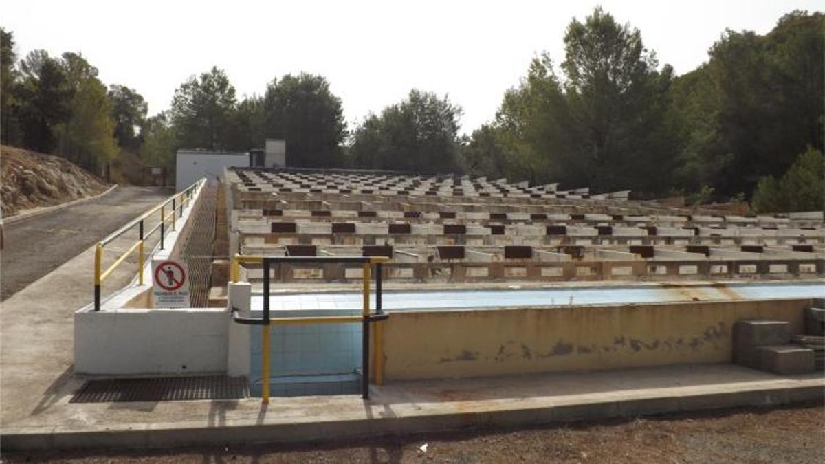 La depuradora de Portinatx, un proyecto experimental de 1997, ha tenido deficiencias desde su construcción.