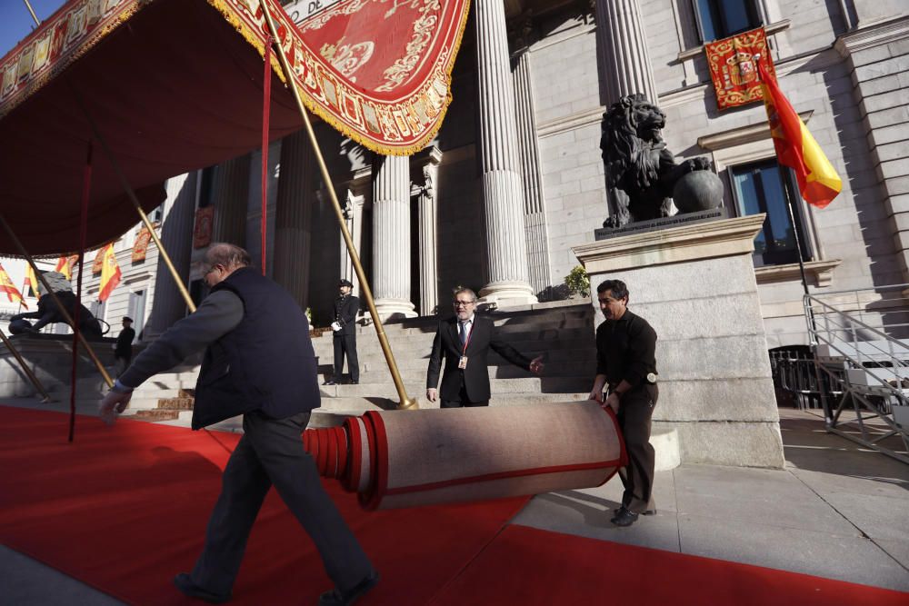 Apertura de las Cortes de la XII legislatura