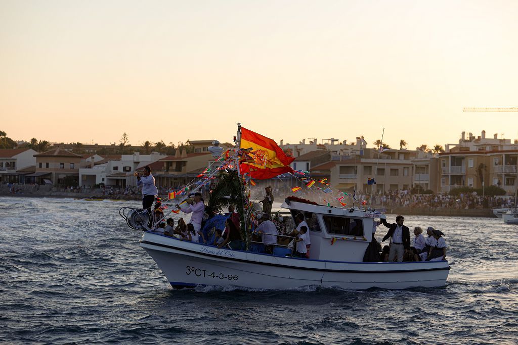 Procesión de la Virgen en Cabo de Palos y Los Nietos