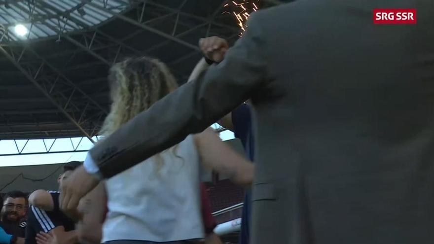 Las exvalencianistas Enith Salón y Asun Martínez se proclaman campeonas de Suiza con el 'Spanish' Servette