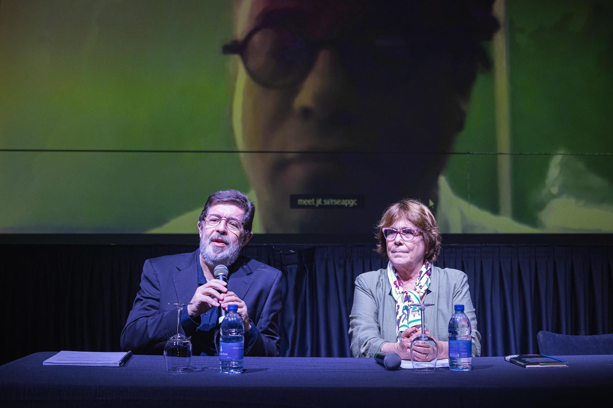 Homenaje Andrés Sánchez Robayna en Santa Brígida