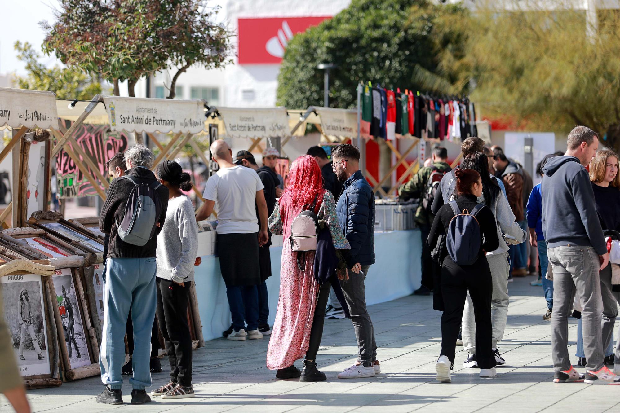 Galería de la feria del Disc celebrada en Sant Antoni, en Ibiza