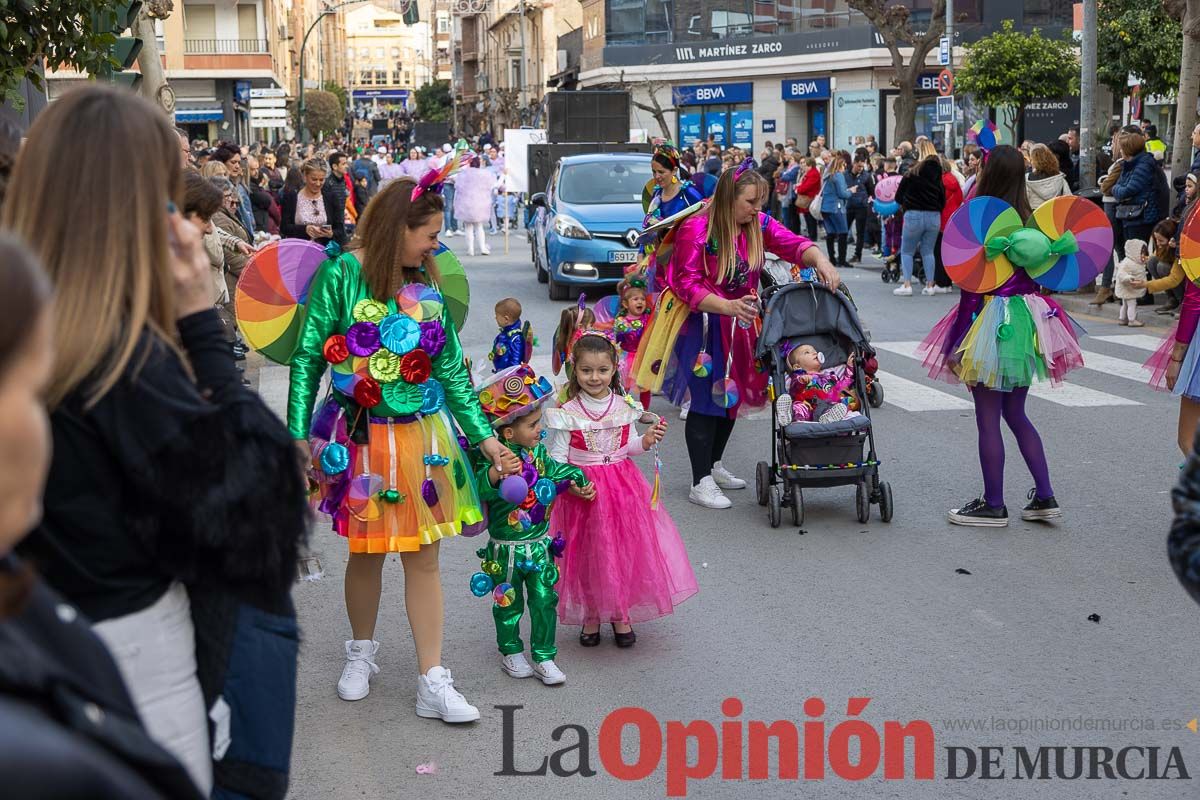 Los niños toman las calles de Cehegín en su desfile de Carnaval