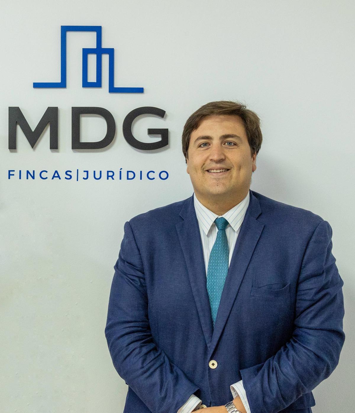 Pablo Armijo Bidón, socio de MDG Fincas y abogado del pensionista sevillano que ha ganado a la Seguridad Social.