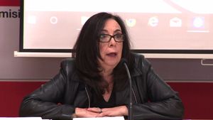 La secretaria general de la Federación de Enseñanza de CCOO Madrid, Isabel Galvín, en una imagen de archivo.