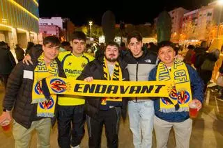 Galería: Diversión y buen ambiente en la previa del Villarreal-Espanyol