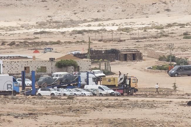 FUERTEVENTURA - GRABACION DE LA PELICULA ALLIED EN EL MUNICIPIO DE LA OLIVA - 25-05-16