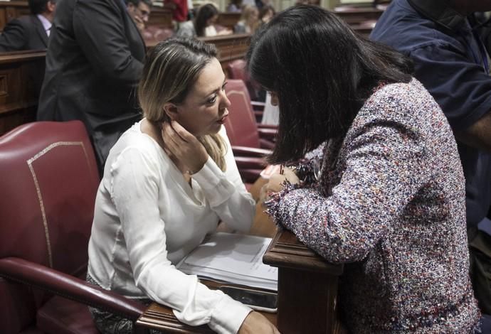 Pleno en el Parlamento de Canarias